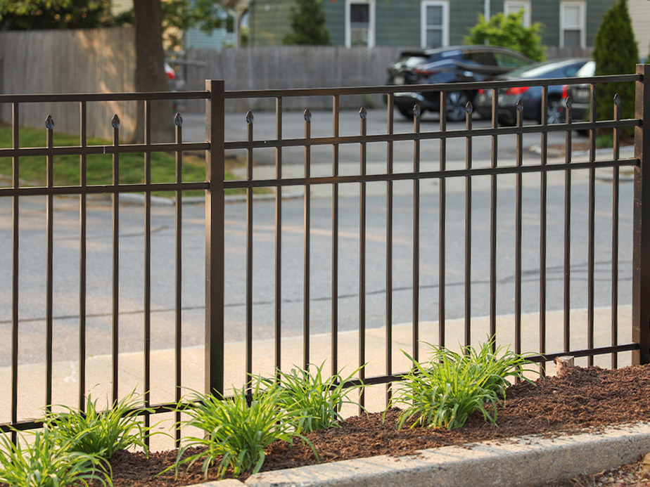 Commercial Ornamental Steel Fence Contractor in Raleigh-Durham North Carolina