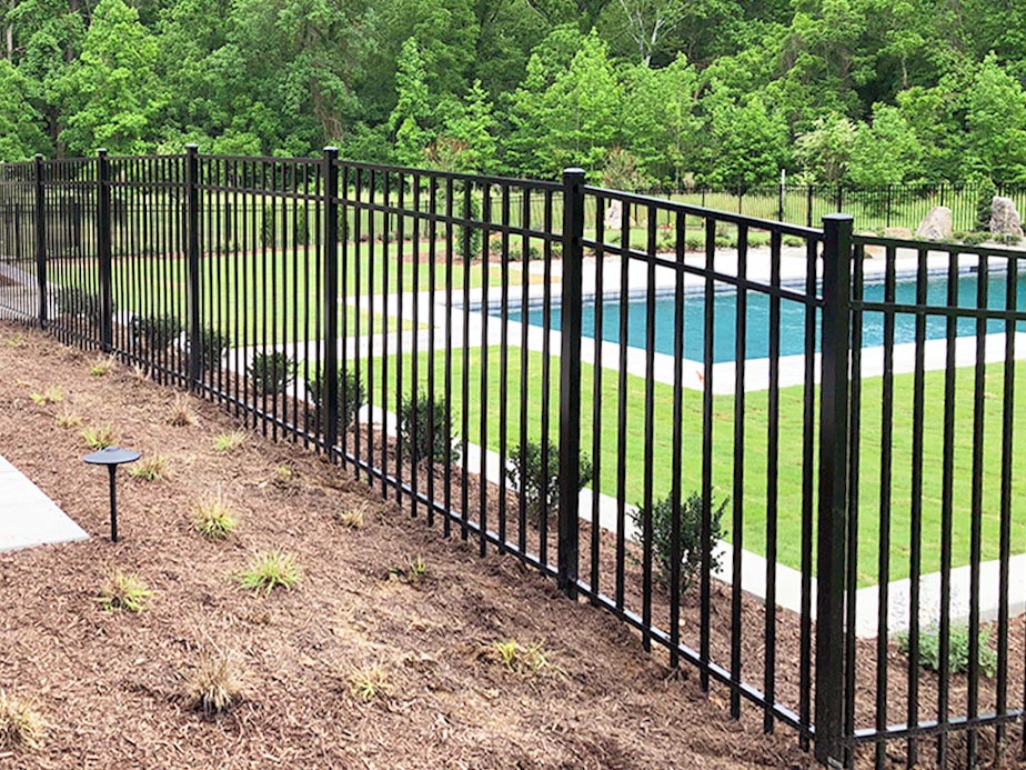 Residential aluminum fence company in the Raleigh-Durham North Carolina area.
