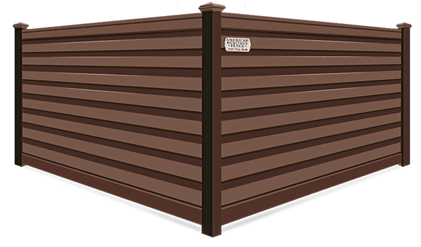 Woodland Trex composite fence contractor in Raleigh-Durham North Carolina