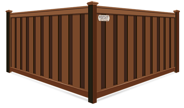 Saddle Trex composite fence contractor in Raleigh-Durham North Carolina