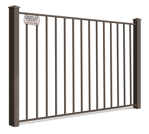 Commercial Aluminum fence features popular with Raleigh-Durham North Carolina homeowners