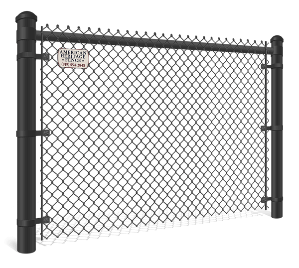 Chain Link fence features popular with Raleigh-Durham North Carolina homeowners