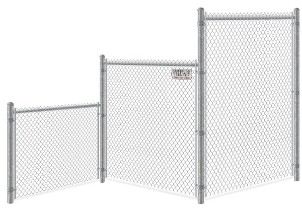 Chain Link fence height options Raleigh-Durham North Carolina