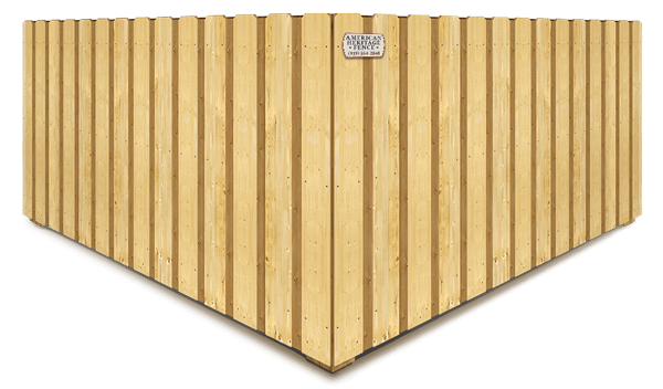 Board on board privacy wood fence company in Raleigh-Durham North Carolina