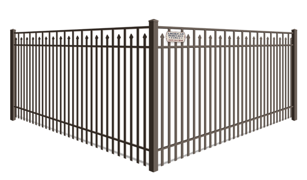 Decorative commercial aluminum fence company Raleigh-Durham North Carolina