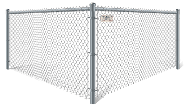 Galvanized chain link fence contractor in Raleigh-Durham North Carolina