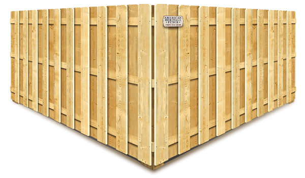 Shadowbox wood fence company in Raleigh-Durham North Carolina
