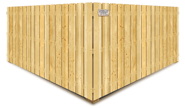 Stockade privacy wood fence company in Raleigh-Durham North Carolina
