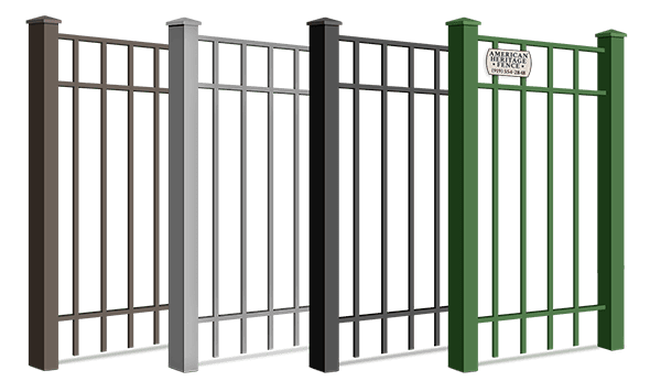 green aluminum fence company in Raleigh-Durham North Carolina