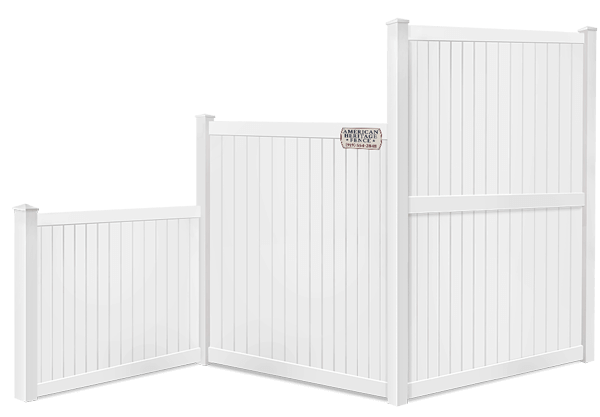 Vinyl fence height options Raleigh-Durham North Carolina