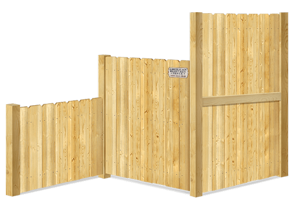 Wood fence height options Raleigh-Durham North Carolina