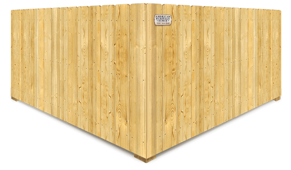 Wood privacy fencing in Raleigh-Durham North Carolina