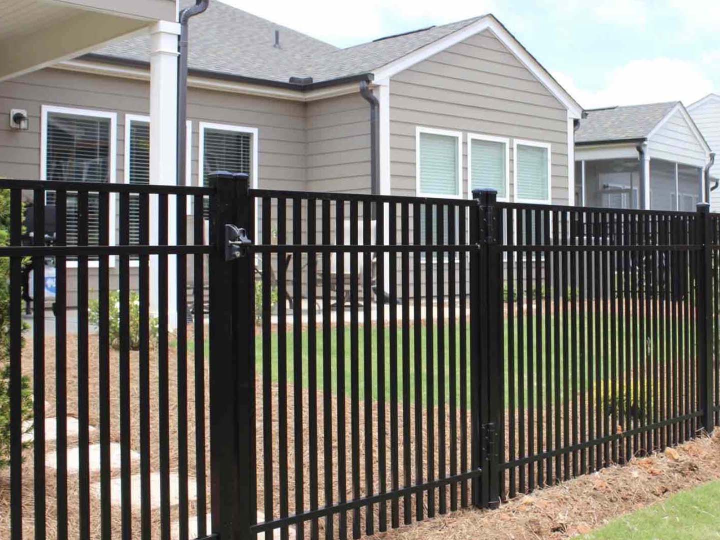 Fence with Aluminum Decorative Fence Installation Company in Raleigh-Durham North Carolina in Raleigh-Durham North Carolina